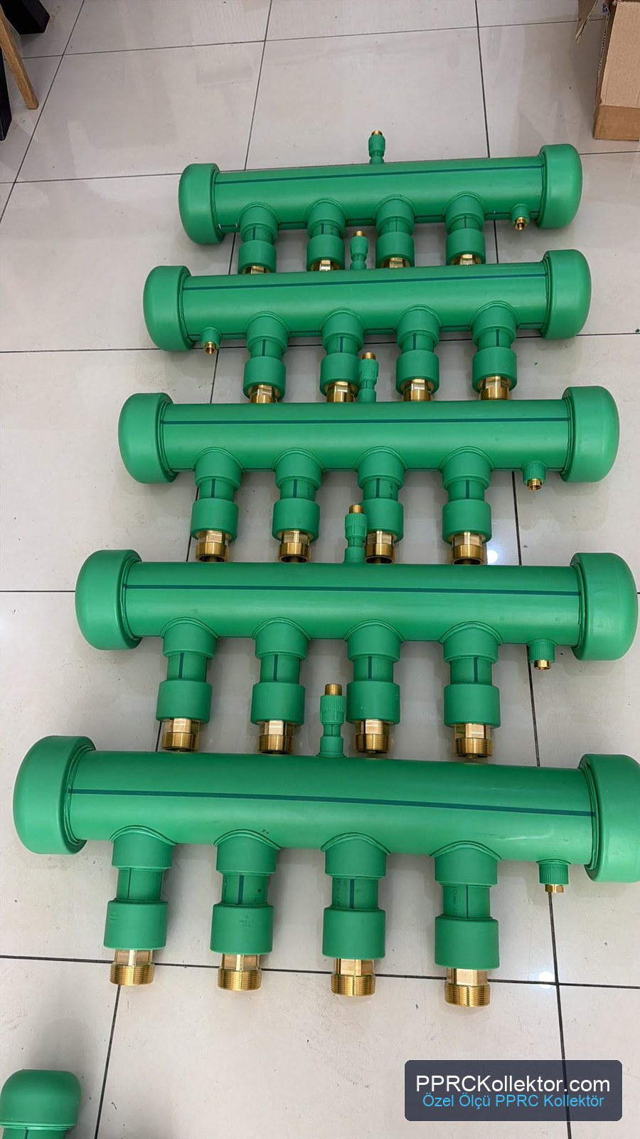Aquatherm Kollektör Vana Bağlantıları