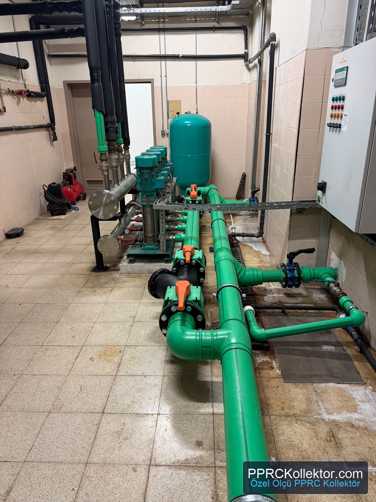PPRC Boru ve Kollektör Kaynak Makinesi