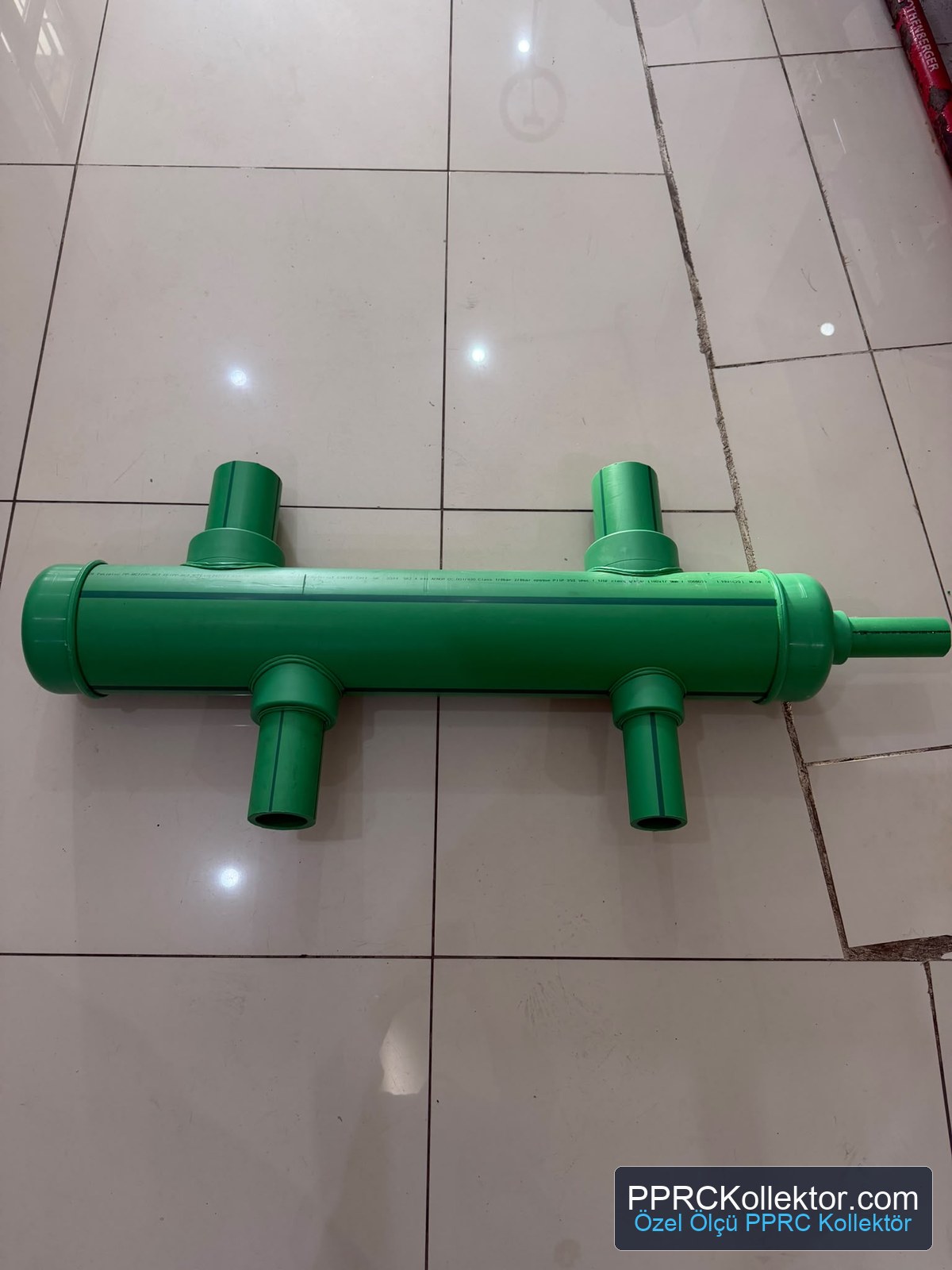 Aquatherm PP-R borular kullanılarak üretilen özel ölçü PPRC kollektör